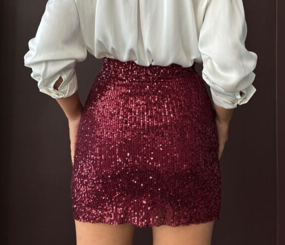 Sparkle All The Way Skirt