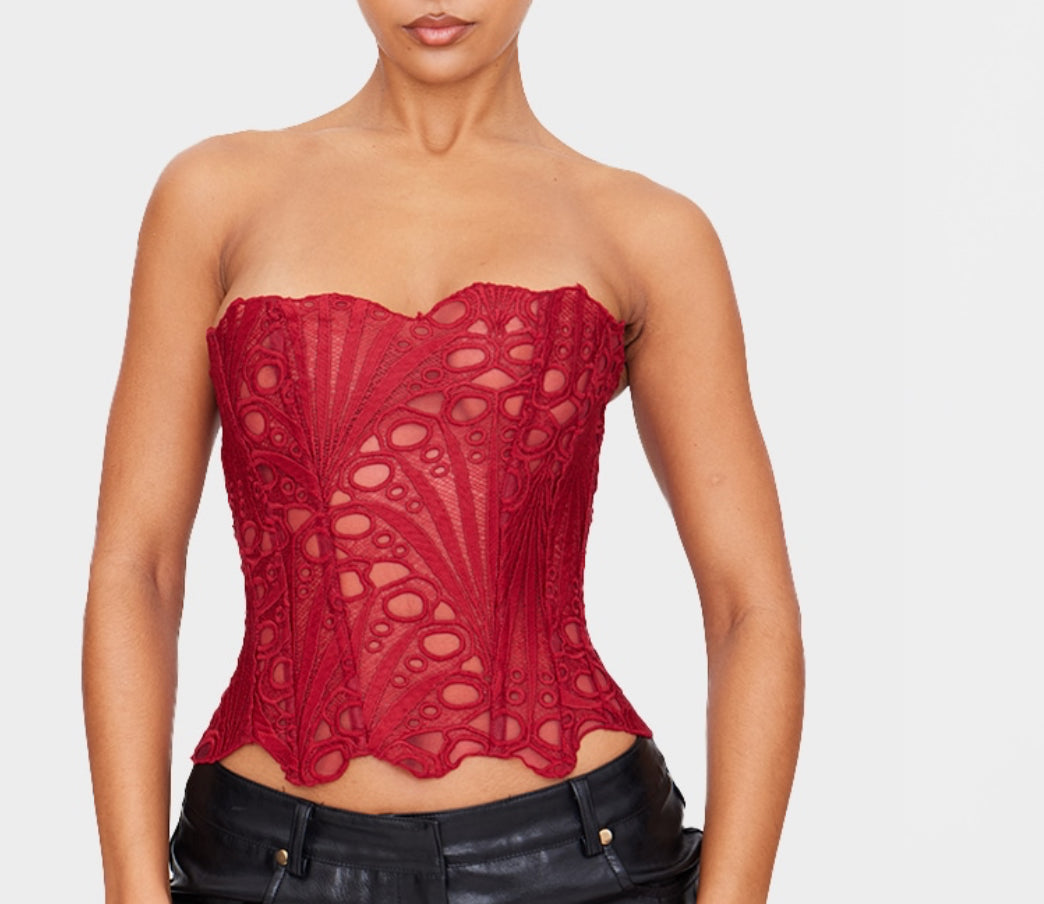 I Really Can't Stay Corset Top