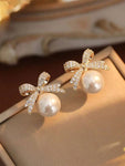 Sparkle All Day Pearl Earrings