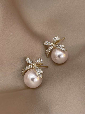 Sparkle All Day Pearl Earrings